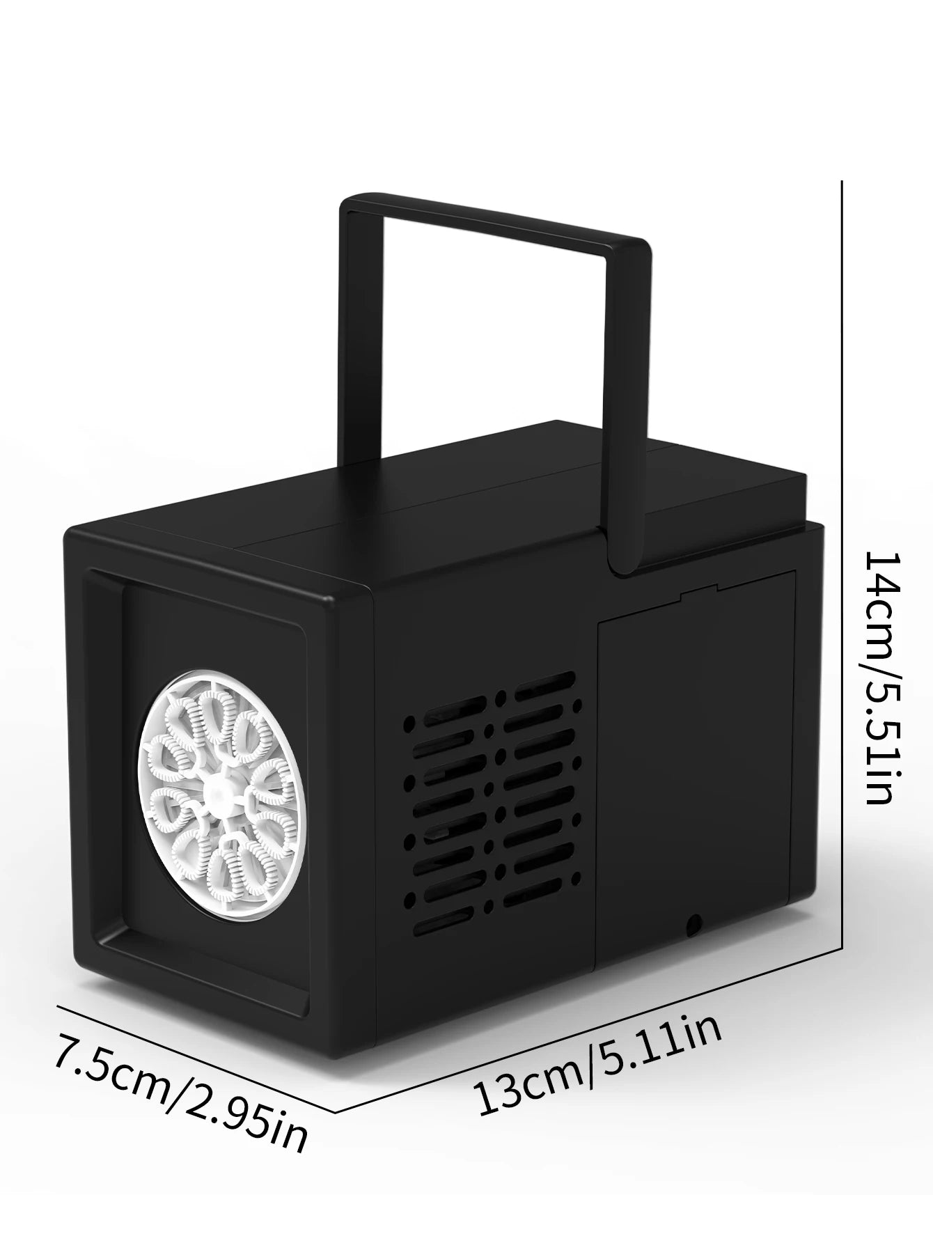 Handheld Automatic Bubble Blower – 10-Hole Electric Bubble Machine for Kids