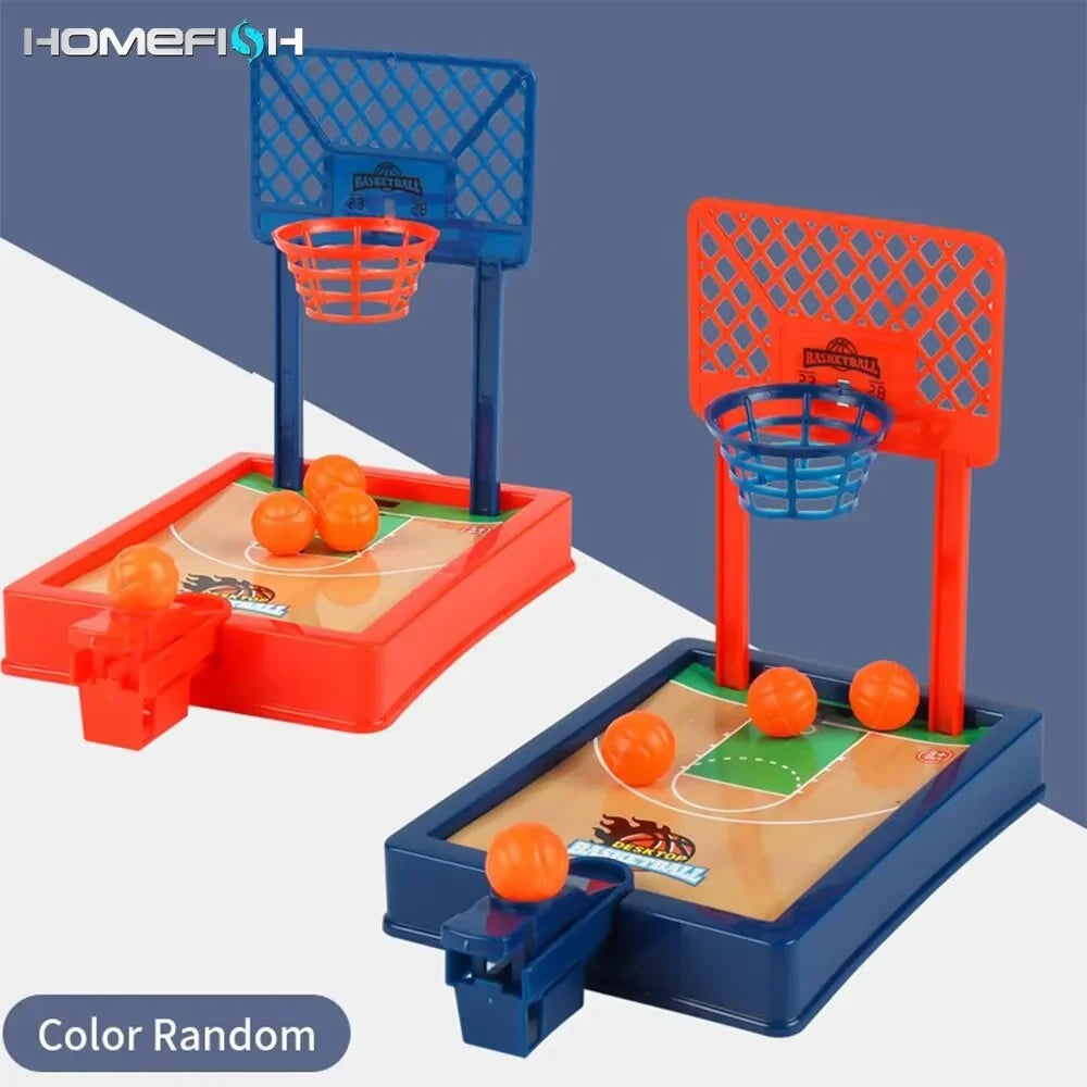 Mini Desktop Basketball Game – Portable Travel Toy for Office, Home & Parties