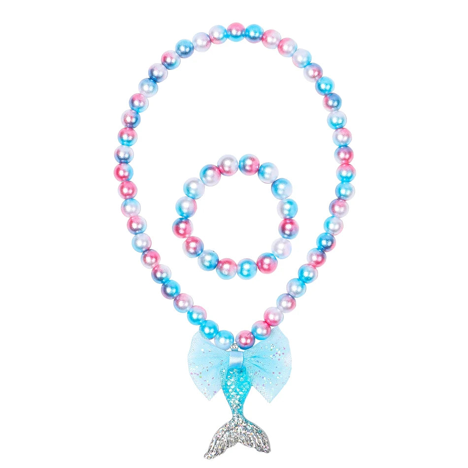 Girls’ Mermaid Princess Dress – Ariel-Inspired Costume Gown for Parties & Cosplay