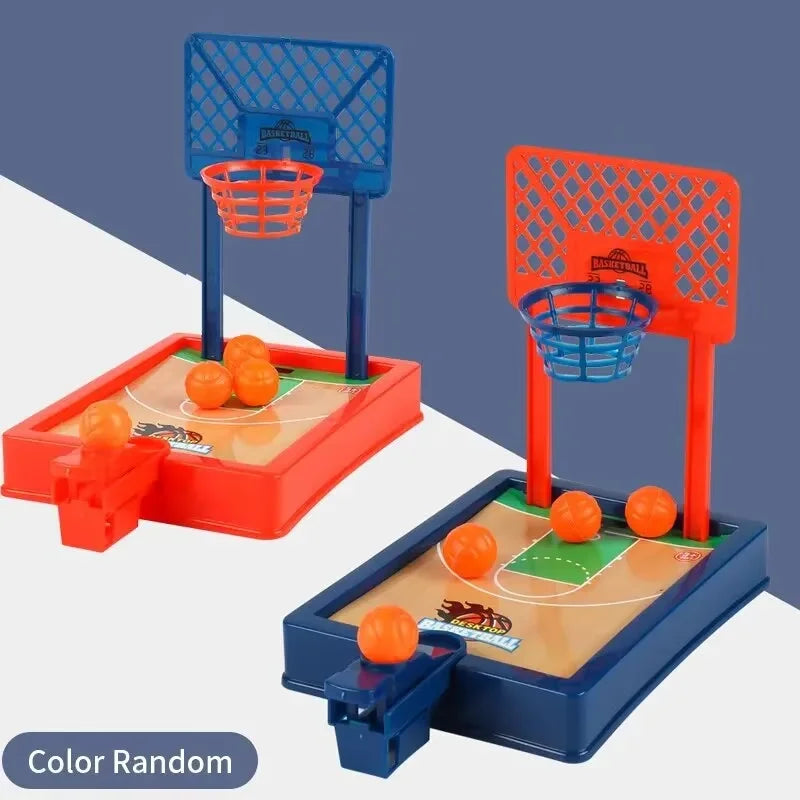 Mini Desktop Basketball Game – Portable Travel Toy for Office, Home & Parties