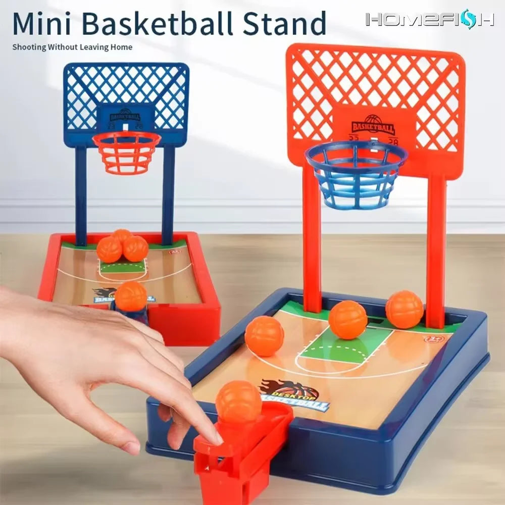 Mini Desktop Basketball Game – Portable Travel Toy for Office, Home & Parties