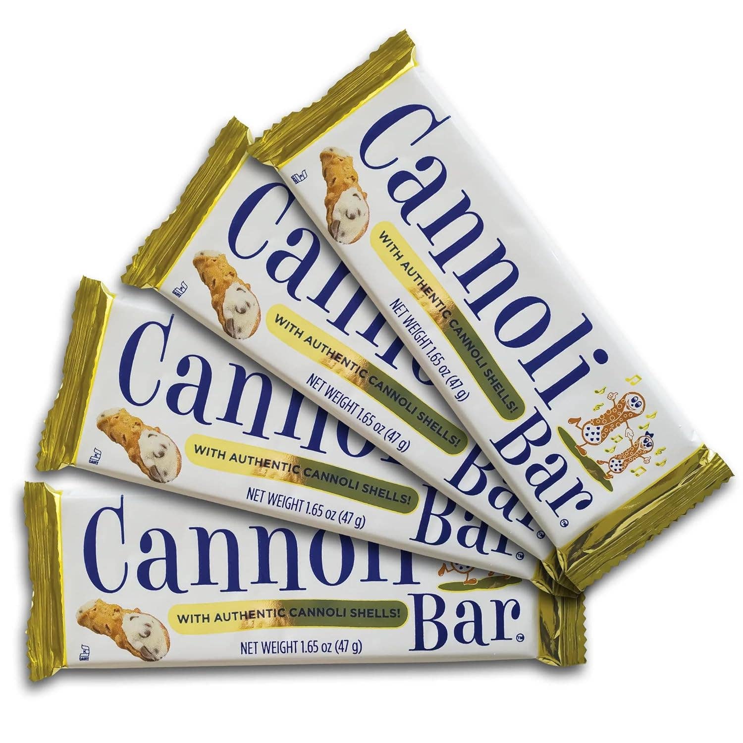 Cannoli Candy Bar 1.65 oz 24 Count
